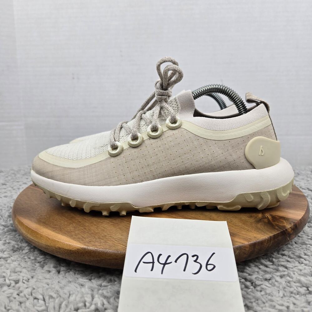 Allbirds Womens 9 Trail Runner SWT Stony Cream Low Top Athletic Running Shoe